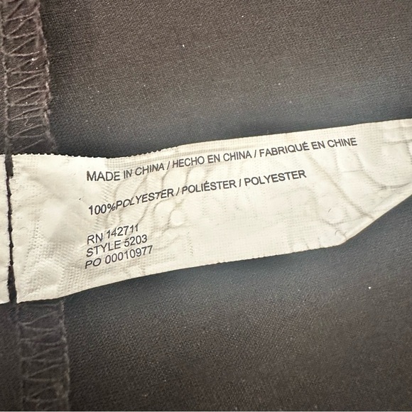 Eloquii Plus Size Black Dress with Ruffled Sleeves - Picture 7 of 9